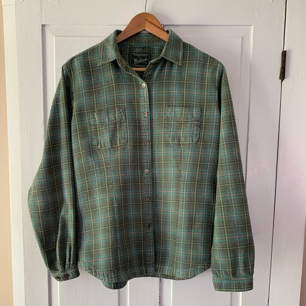 Woolrich Flannel Plaid Button Up